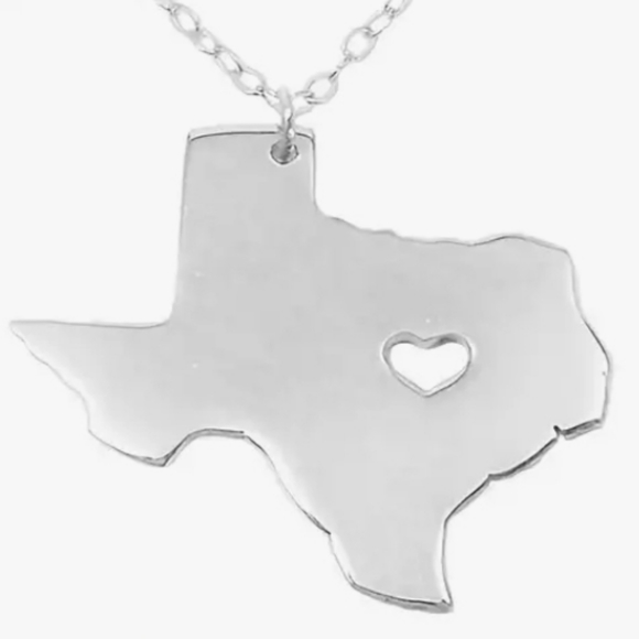 Heart of Texas Necklace - Picture 1 of 2